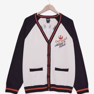 Star Wars Rebel Disney Cardigan Size Medium BoxLunch Exclusive NEW WITH TAGS